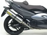 ARROW 73013KZ+73514AK Yamaha TMAX 530 (2017+) Aluminum Full Exhaust System "Competition Evo Race-Tech" – Accessories in the 2WheelsHero Motorcycle Aftermarket Accessories and Parts Online Shop