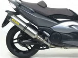 ARROW 73013KZ+73514AK Yamaha TMAX 560 (2020+) Aluminum Full Exhaust System "Competition Evo Pista"