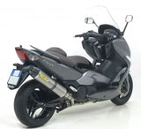 ARROW 71457MI+73507AK Yamaha TMAX 530 (2012+) Aluminum Full Exhaust System "Competition Evo Pista" (racing)