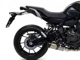 ARROW 71605KZ+71817AK Yamaha MT07 (2014+) Aluminum Full Exhaust System "Competition Evo Pista"