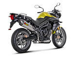 AKRAPOVIC S-T800SO1-HZAAT Triumph Tiger 800 (2016+) Slip-On Exhaust (titanium) – Accessories in the 2WheelsHero Motorcycle Aftermarket Accessories and Parts Online Shop