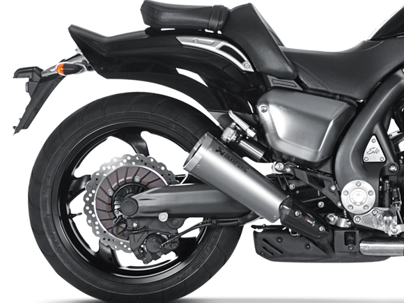 AKRAPOVIC S-Y17SO1-HBAV Yamaha V-MAX (2016+) Slip-on Exhaust (titanium)