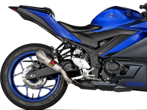 AKRAPOVIC S-Y3SO6-IVOSS Yamaha MT-03 / YZF-R3 (2022+ ) Slip-on Exhaust (SS) – Accessories in the 2WheelsHero Motorcycle Aftermarket Accessories and Parts Online Shop