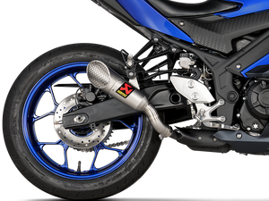 AKRAPOVIC Yamaha YZF-R3 (2025+) Slip-On Exhaust (SS) – 2Wheels Hero