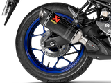 AKRAPOVIC S-Y2SO16-HAPC/1 Yamaha MT-03 (2021+) Slip-On Exhaust (carbon) – Accessories in the 2WheelsHero Motorcycle Aftermarket Accessories and Parts Online Shop
