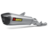 AKRAPOVIC S-K14SO5-HZAAT Kawasaki 1400 GTR / Concours 14 (2017+) Slip-on Exhaust (titanium)