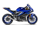 AKRAPOVIC S-Y2R1-CUBSS Yamaha YZF-R3 (2021+) Exhaust System "Racing Line" (SS) – Accessories in the 2WheelsHero Motorcycle Aftermarket Accessories and Parts Online Shop