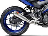 AKRAPOVIC S-Y2R1-CUBSS Yamaha YZF-R3 (2021+) Exhaust System "Racing Line" (SS) – Accessories in the 2WheelsHero Motorcycle Aftermarket Accessories and Parts Online Shop