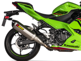 AKRAPOVIC S-K4SO7-HRT Kawasaki Ninja 400 (2024+) Slip-on Exhaust (titanium)