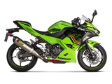 AKRAPOVIC S-K4SO7-HRT Kawasaki Ninja 400 (2024+) Slip-on Exhaust (titanium)