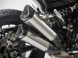 ZARD Indian FTR 1200 (18/20) Titanium Twin Slip-on Exhaust – Accessories in the 2WheelsHero Motorcycle Aftermarket Accessories and Parts Online Shop