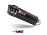 MIVV VO.002 VOGE BRIVIDO 125 R ( 2023+ ) Full System High Exhaust "GP" (carbon + cap; approved) – Accessories in the 2WheelsHero Motorcycle Aftermarket Accessories and Parts Online Shop