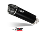MIVV S.017 SUZUKI GSF 650 Bandit ( 2005 - 06 ) Slip-on Exhaust "GP" (black + carbon cap; approved) – Accessories in the 2WheelsHero Motorcycle Aftermarket Accessories and Parts Online Shop