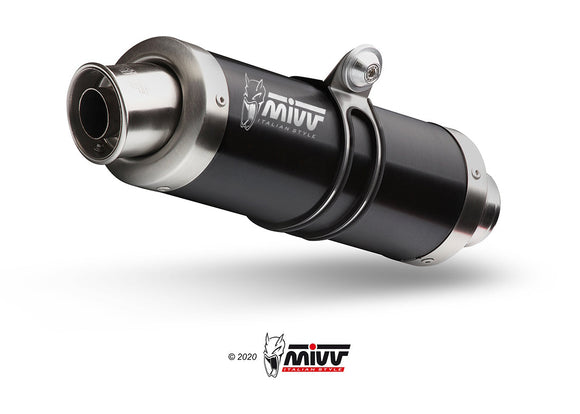 MIVV D.025 Ducati Monster 795 / 796 (10/14) Dual Slip-on Exhaust 