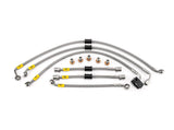 HEL PERFORMANCE HBF9009 Yamaha YZF-R3 ABS (15/22) Flexible Braided Brake Lines Kit (ABS replacement)