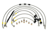 HEL PERFORMANCE HBF9027 Yamaha Tenere 700 ABS (19/21) Flexible Braided Brake Lines Kit (ABS replacement)