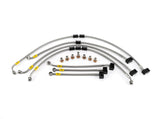 HEL PERFORMANCE HBF9039 Yamaha Tracer 900 / GT ABS (21/22) Flexible Braided Brake Lines Kit (ABS replacement)