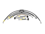 HEL PERFORMANCE HBF9685 Yamaha MT-07 ABS (13/19) Flexible Braided Brake Lines Kit (ABS replacement)