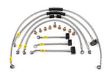 HEL PERFORMANCE HBF9902 Yamaha XSR700 ABS (15/21) Flexible Braided Brake Lines Kit (ABS replacement)