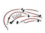 HEL PERFORMANCE HBF2312 Honda CBR600F ABS (11/13) Flexible Braided Brake Lines Kit (ABS replacement)