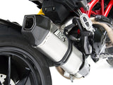 ZARD Ducati Hypermotard 821 SP (13/15) Stainless Steel Slip-on Exhaust "Penta R"