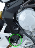 FI0075 - R&G RACING MV Agusta F3 / Brutale / Rivale Lower Frame Plug (right side)