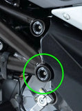 FI0076 - R&G RACING MV Agusta Lower Trellis Frame Plug (left side)