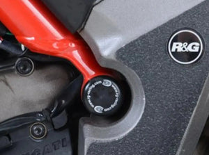 FI0111 - R&G RACING Ducati Multistrada / DesertX Upper Frame Plug (left side)