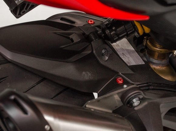 KVT12 - DUCABIKE Ducati Monster 937 (2021+) Rear Fender Screw Kit
