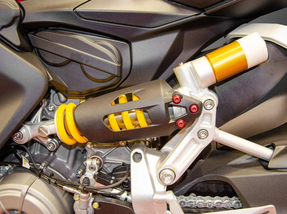 KVT25 - DUCABIKE Ducati Streetfighter V2 / Panigale Shock Absorber Cover Screws Kit