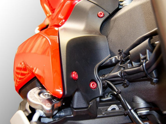 KVT28 - DUCABIKE Ducati Streetfighter V2 (2022+) Steering Stem Cover Screw Kit