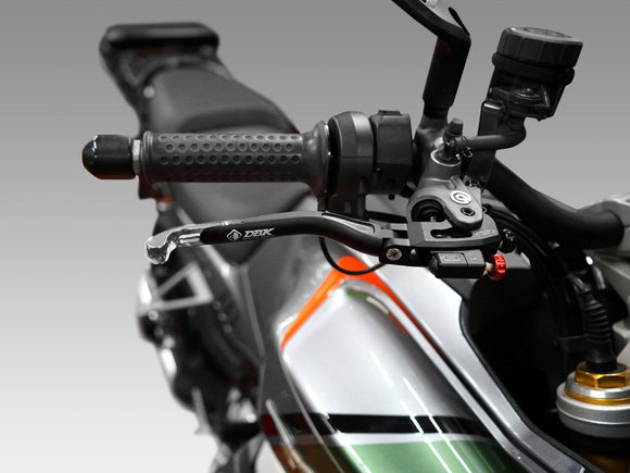 L38 - DBK Moto Guzzi V100 Mandello (2022+) Double Adjusable Handlebar Levers 
