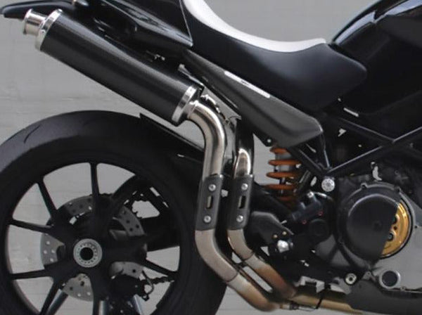 SPARK Ducati Monster S4R/S4RS High Position Slip-on Exhaust 