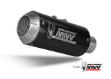 MIVV D.049 Ducati Hypermotard 950 (2019+) Dual Slip-on Exhaust "MK3" (carbon; not approved) – Accessories in the 2WheelsHero Motorcycle Aftermarket Accessories and Parts Online Shop
