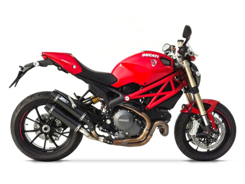 ZARD Ducati Monster 1100 Evo Slip-on Exhaust System (racing
