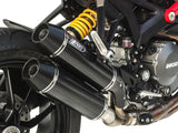 ZARD Ducati Monster 1100 Evo (12/13) Stainless Steel Slip-on Exhaust (racing)