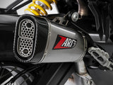ZARD Ducati Multistrada 950 (17/18) Stainless Steel Slip-on Exhaust (racing)