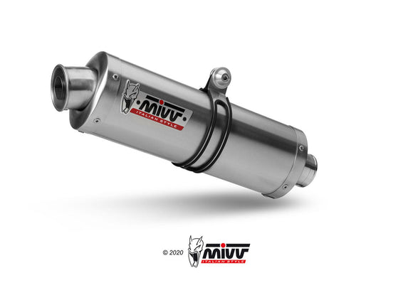 MIVV A.004 Aprilia RSV 1000 (04/08) Dual Slip-on Exhaust 