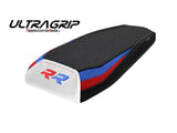 TAPPEZZERIA ITALIA BMW M1000RR (2021+) Ultragrip Seat Cover "Dresda" (passenger) – Accessories in the 2WheelsHero Motorcycle Aftermarket Accessories and Parts Online Shop