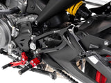 PPM93701D - DBK Ducati Monster 937 / 937 SP / 30° Anniversario (2021+) Passenger Footpeg Kit