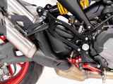 PPM93701D - DBK Ducati Monster 937 / 937 SP / 30° Anniversario (2021+) Passenger Footpeg Kit