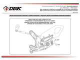 DBK DUCABIKE PRKTM01 KTM 990 DUKE (2024+) Adjustable Rearset (pilot) – Accessories in the 2WheelsHero Motorcycle Aftermarket Accessories and Parts Online Shop