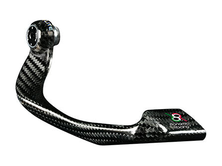 LPLITE1_R - BONAMICI RACING Triumph Street Triple 765R / RS / RS Moto2 (2023+) Carbon Brake Lever Protection (including adapter)