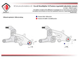 PRSFV401 - DUCABIKE Ducati Streetfighter V4 (20/24) Adjustable Rearset – Accessories in the 2WheelsHero Motorcycle Aftermarket Accessories and Parts Online Shop
