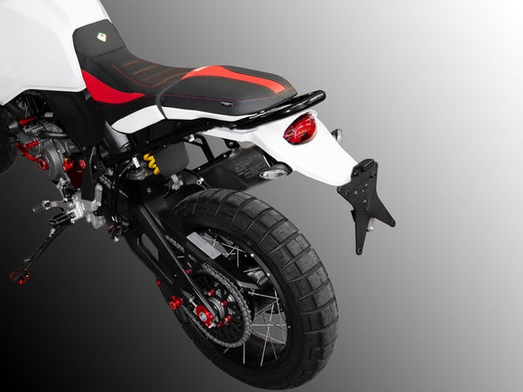 PRT17 - DBK Ducati DesertX 937 / Rally (2022+) Adjustable License Plate Move Kit