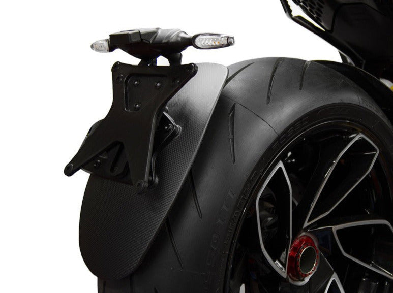 PRT21 - DBK Ducati Diavel V4 Adjustable License Plate Holder