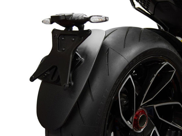 PRT21 - DBK Ducati Diavel V4 Adjustable License Plate Holder