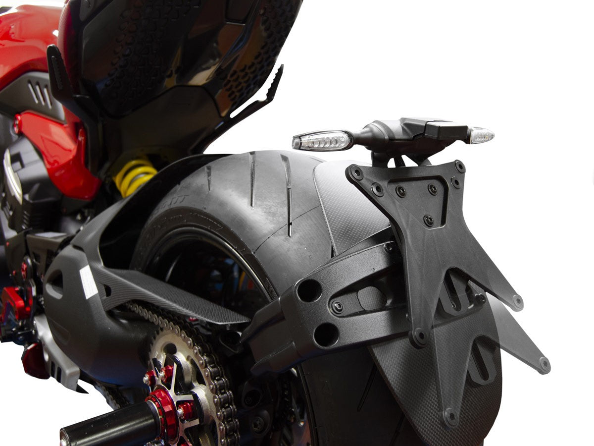 PRT21 - DBK Ducati Diavel V4 Adjustable License Plate Holder