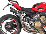 QD EXHAUST Ducati Streetfighter V4 (2021) Semi-full Exhaust System "Gunshot Dark Matter" – Accessories in the 2WheelsHero Motorcycle Aftermarket Accessories and Parts Online Shop