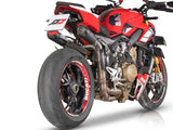 QD EXHAUST Ducati Streetfighter V4 (22/24) Semi-full Exhaust System "Gunshot Dark Matter" – Accessories in the 2WheelsHero Motorcycle Aftermarket Accessories and Parts Online Shop